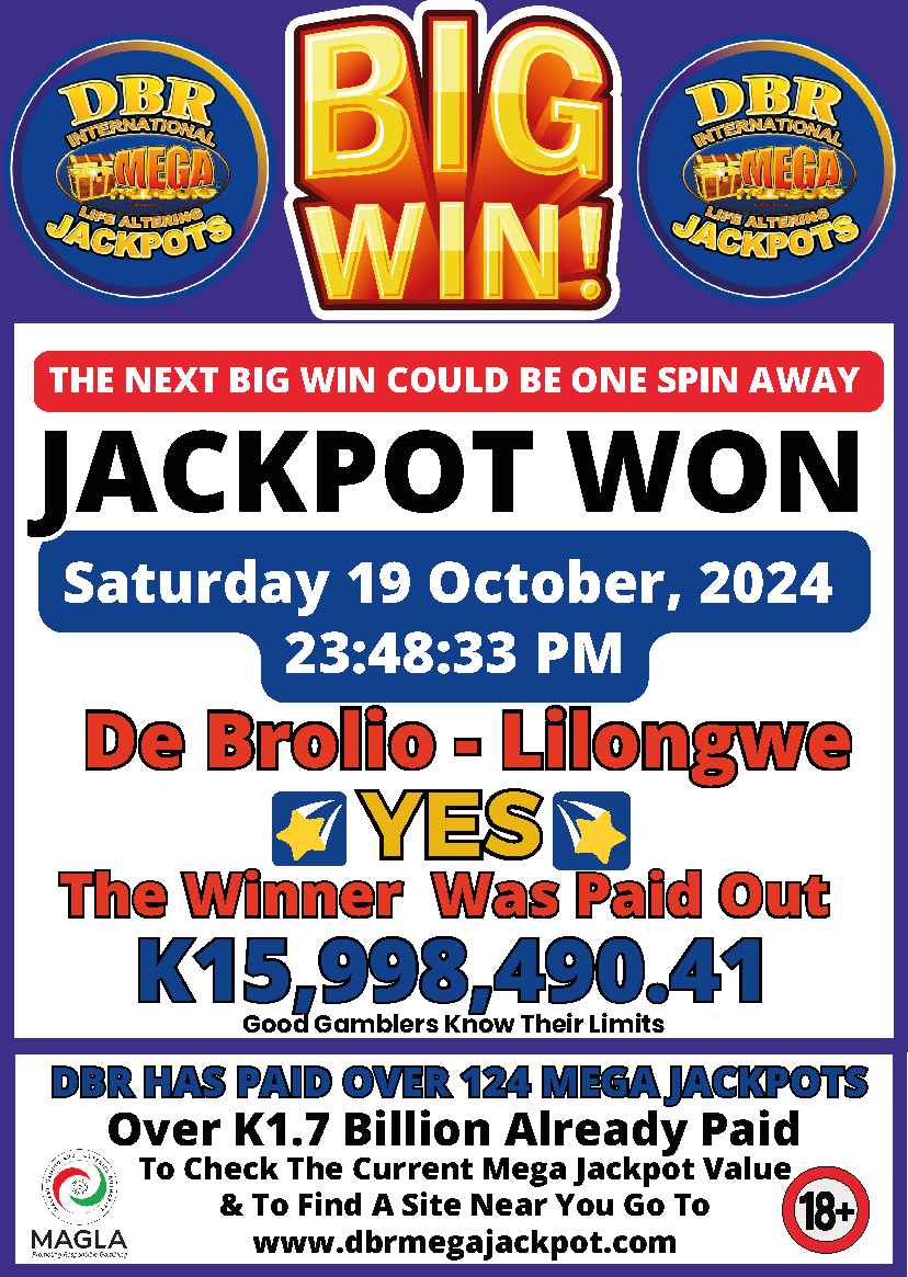 DBR Jackpot Hits